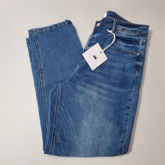 I&M Jeans U.S.A. Juniors 13 Mom Jeans Medium Wash NWT - Picture 4 of 15